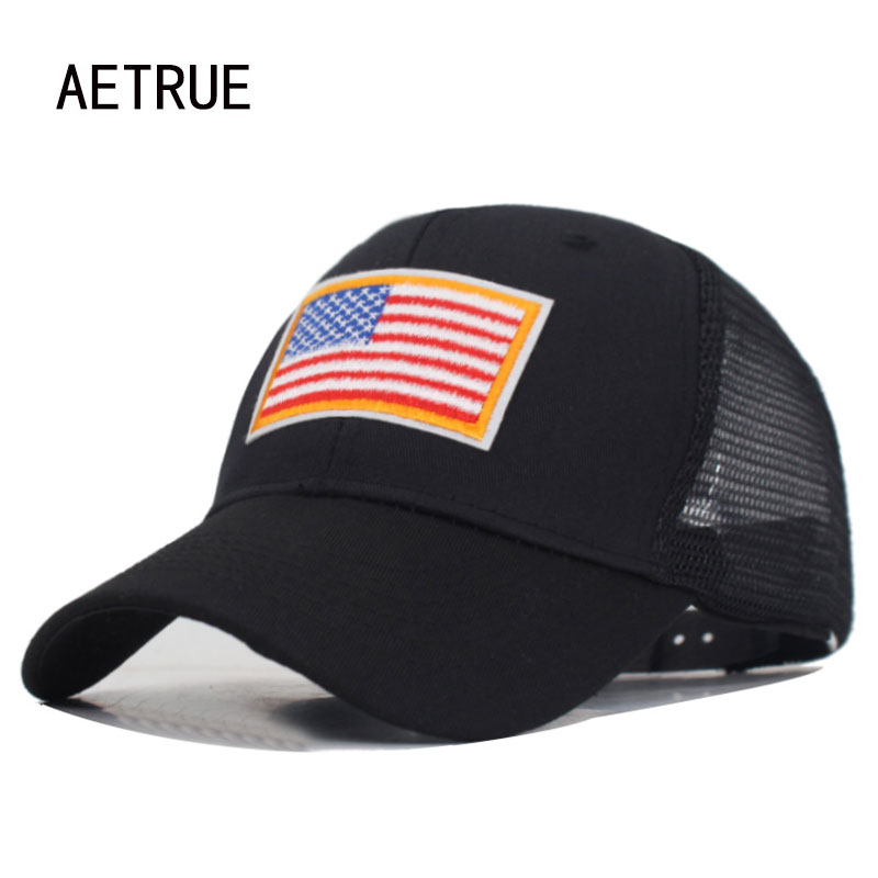 Golf Cap Dad - Бейсболка Мужская/Женская AETRUE, с изображением флага