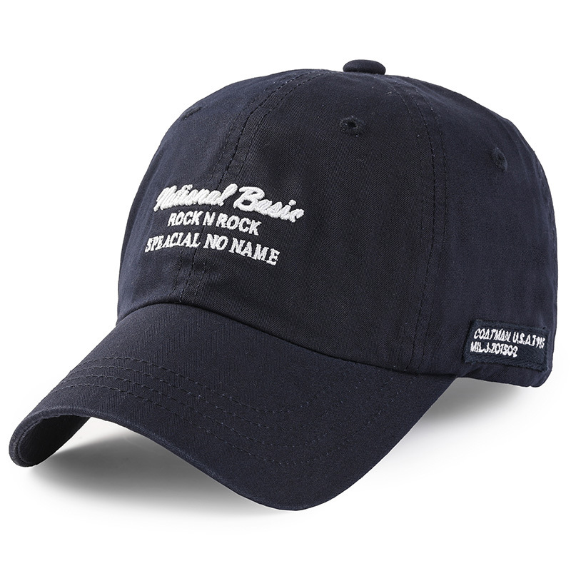 Dad Hat Cotton - Бейсболка из 100% хлопка, мягкий верх,