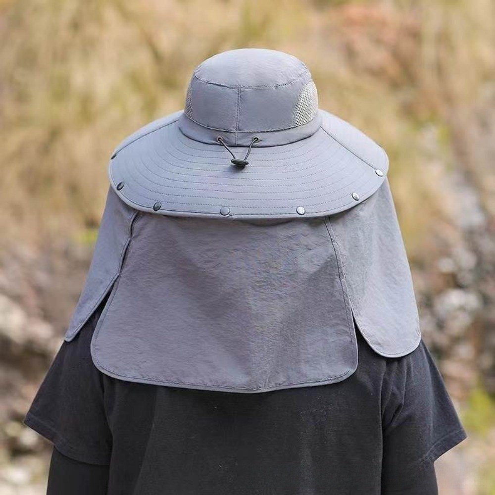 Bucket Hat Cotton - Съемная тканевая мужская солнцезащитная шляпа с