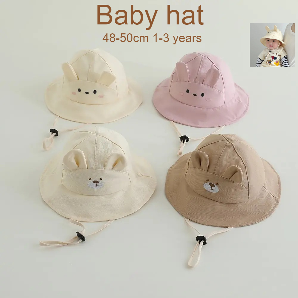 Bucket Hat Cotton - Детская панама для девочек 48-50 см,