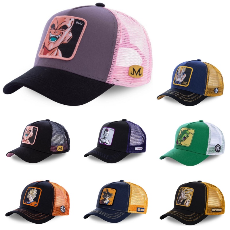 Trucker Cap Mesh - Кепка Сон Гоку из м/ф «Драконий