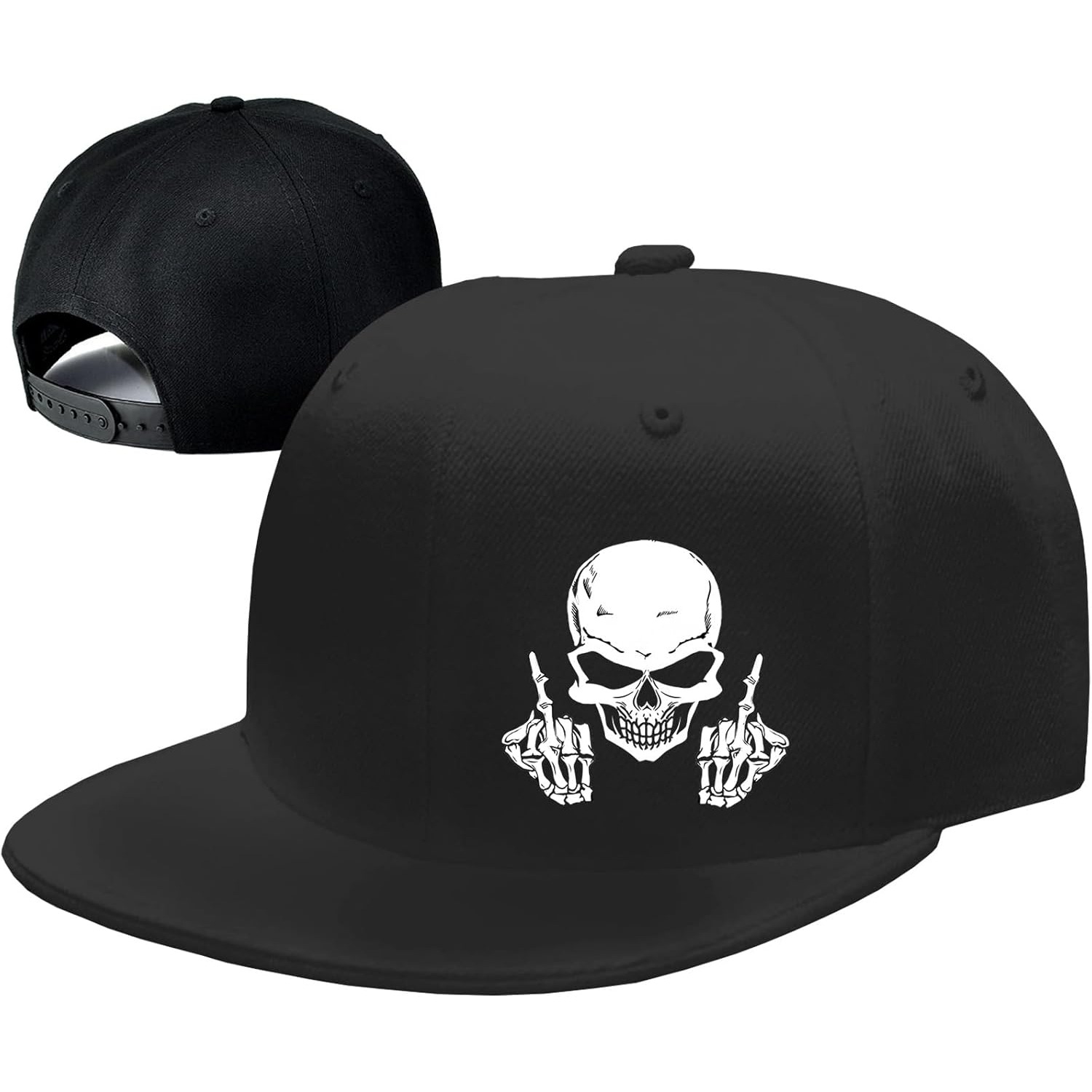 Snapback Hat Flat - Мужские шляпы Snapback с черепом и