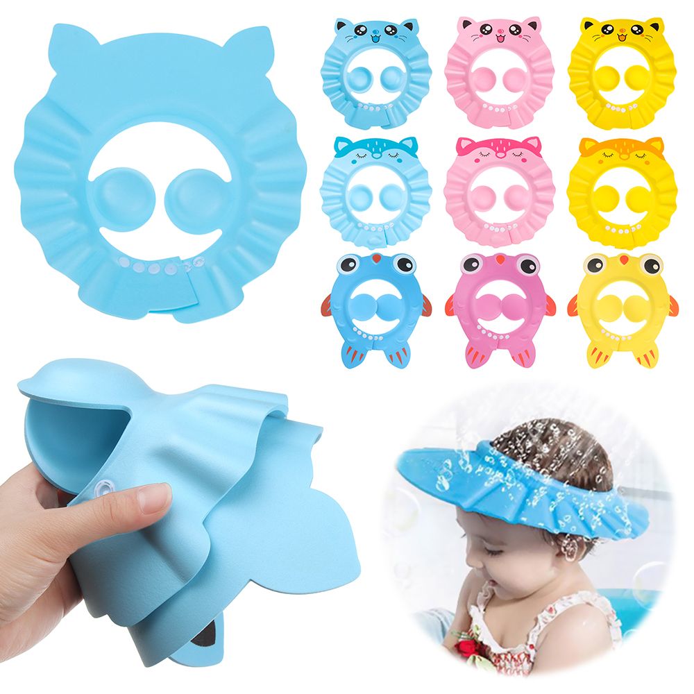 Swim Hat Silicone - Защита ушей, водонепроницаемая Регулируемая Защита глаз,