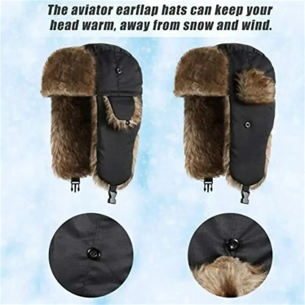 Мужская зимняя теплая водонепр – обзор и цена Winter Trapper Hat