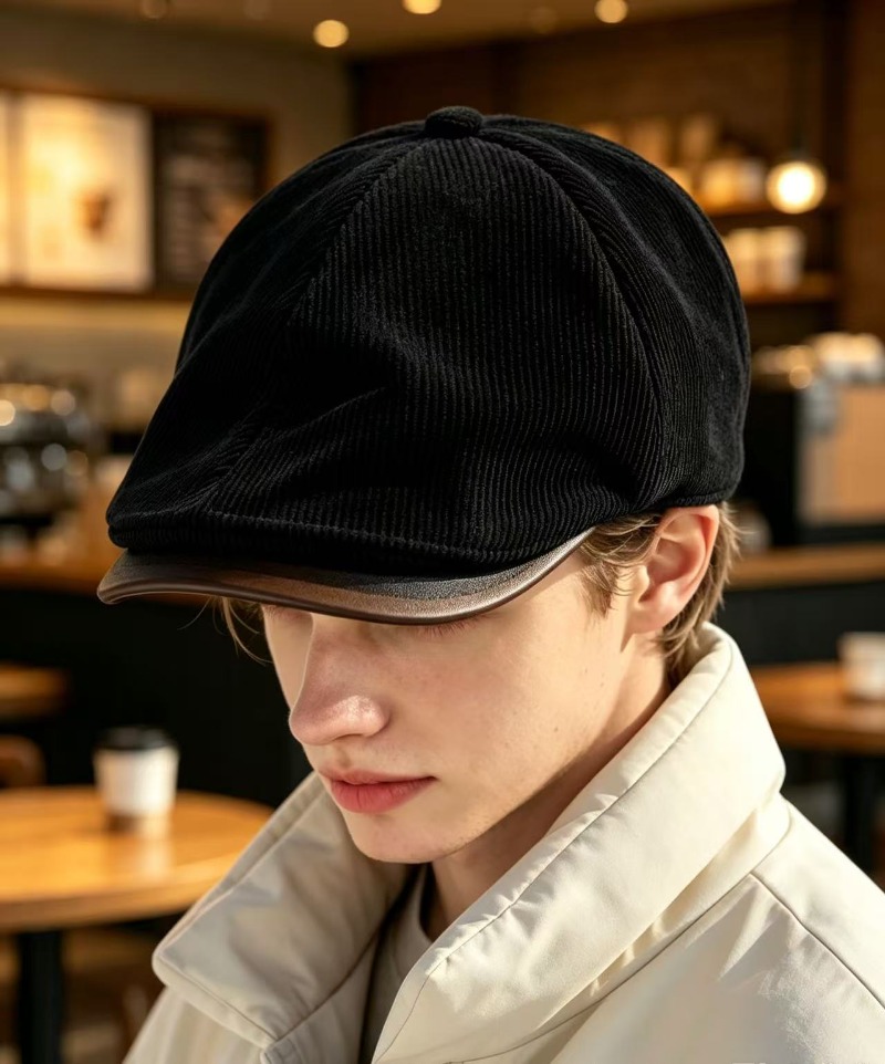 Мужская винтажная вельветовая  – обзор и цена Newsboy Cap Ivy