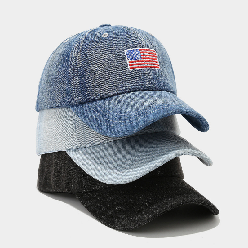 Винтажная джинсовая бейсболка  – обзор и цена Dad Hat Cotton