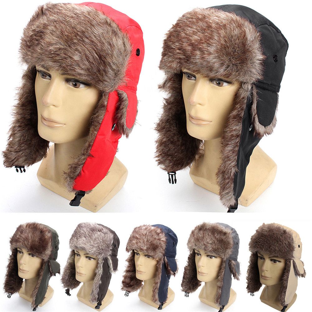 Теплая зимняя лыжная шапка с м – обзор и цена Winter Trapper Hat